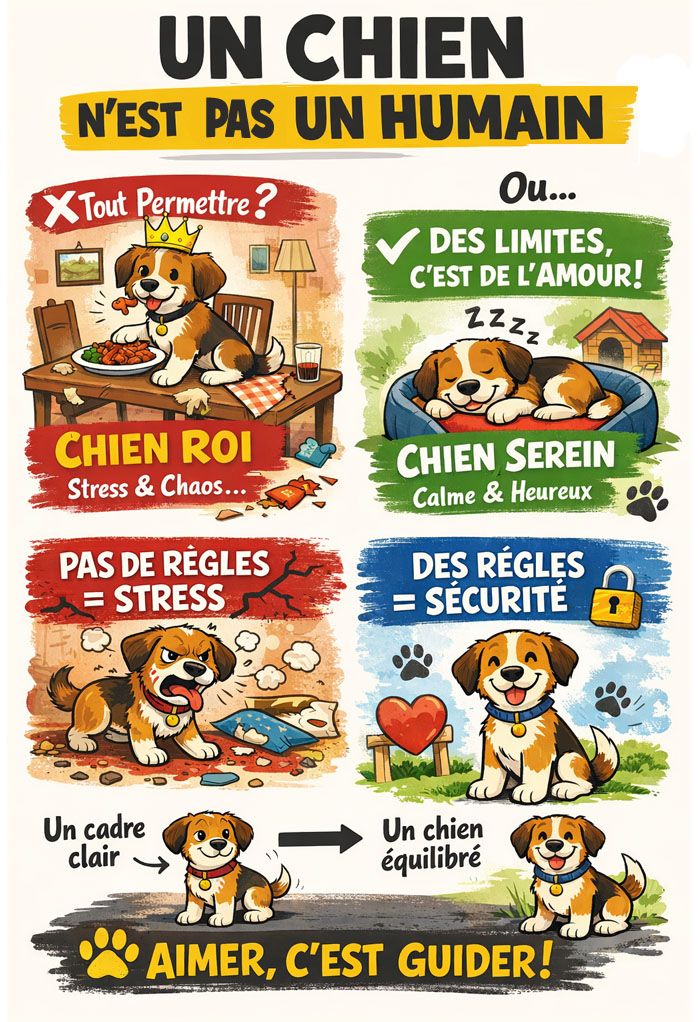 un chien n'est pas un humain