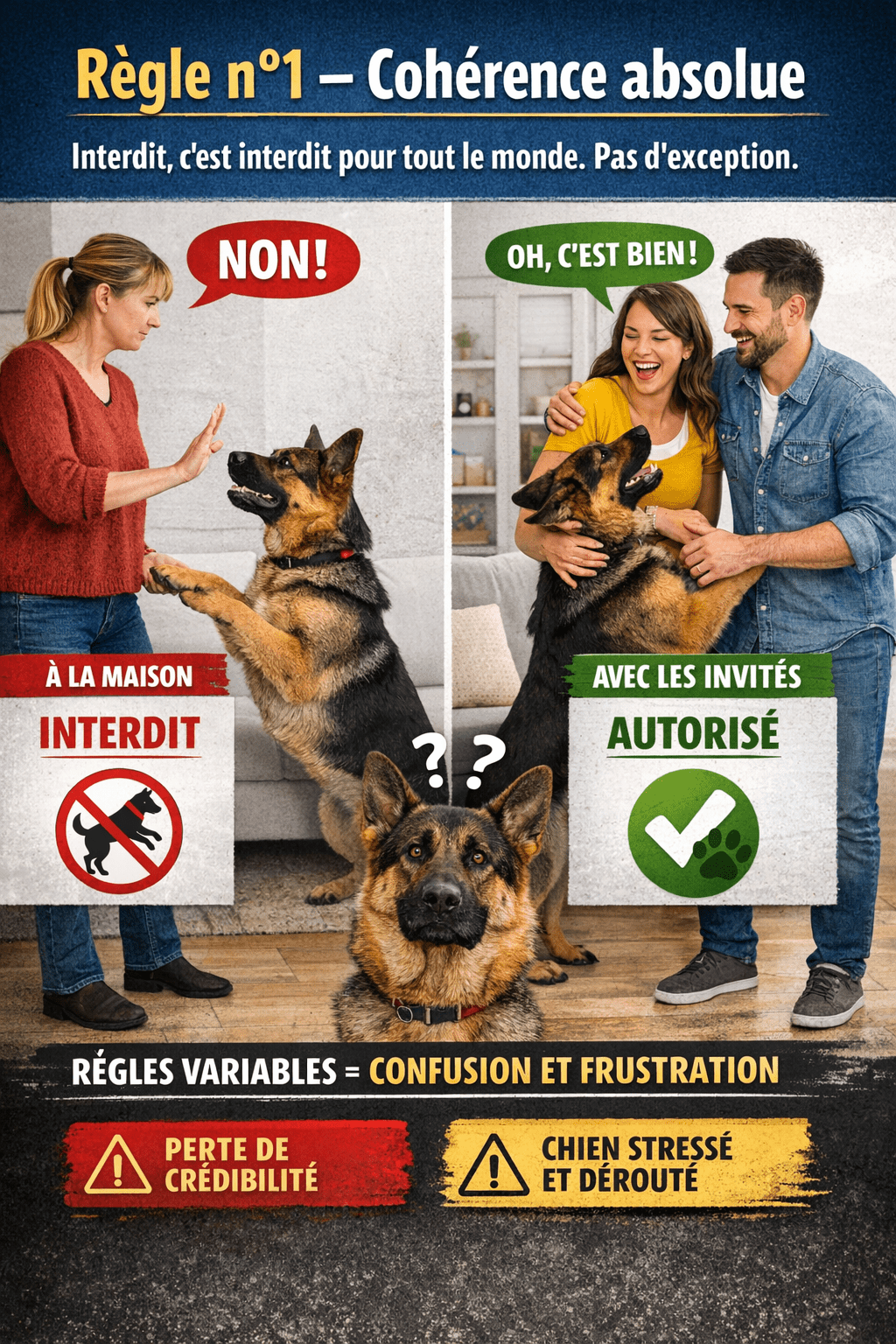 Cohérence des règles à la maison